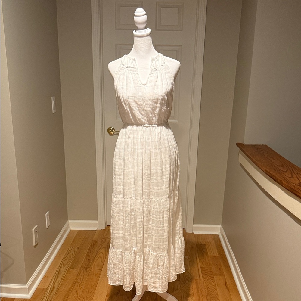 Self Contrast Malibu Sleeveless Maxi Sundress